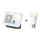 Google Nest Hub 2 + Philips Hue White E27 1100lm - 1086421 - zdjęcie
